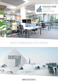 okładka katalogu TRIOCLEAN Home & Office
